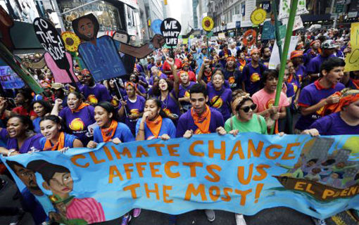New York City climate change activists strategize for future