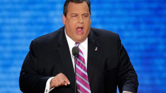 Add Chris Christie – again – to the list of union-bashers