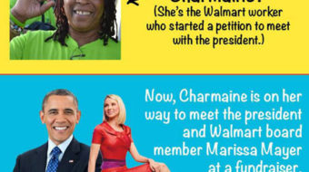 Walmart workers call on Obama to challenge retailer on wages