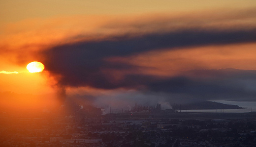 Chevron refinery fire sparks community anger