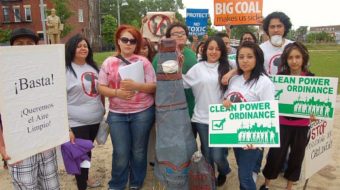 Tired of pollution, Chicago students demand clean air
