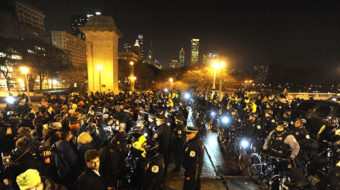 Protests in Chicago after release of video in Laquan McDonald’s shooting