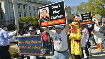 Chicken á la salmonella anyone?