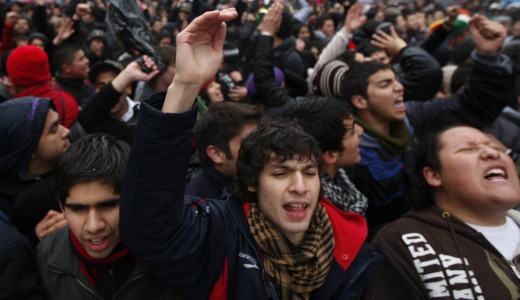 Chilean communists take a hit as protests mount