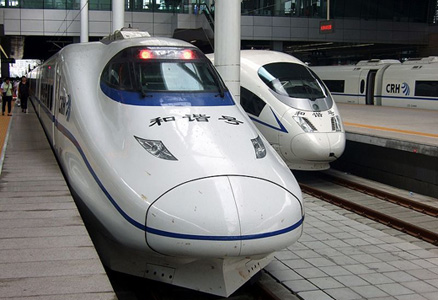 Taking China’s bullet train with slow clock