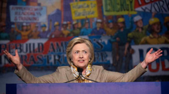 Hillary Clinton’s pro-worker pledges excite building trades audience