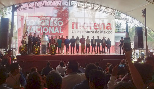 Mexico's Morena political party sets course for 2018