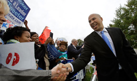 Cory Booker elected New Jersey’s first African-American U.S. senator