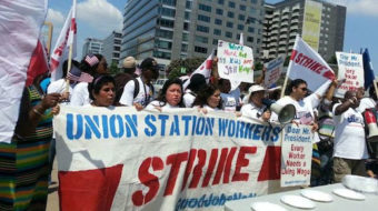 D.C. fast food workers strike, wage complaints reach White House