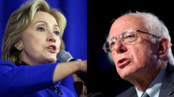 With Sanders closing in, Clinton says tax the rich