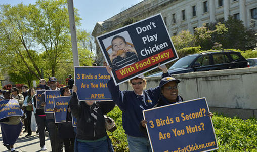 Yuck! What’s on my chicken?