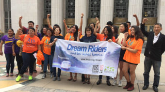 Dream Riders hit the road to respond to Donald Trump
