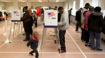 Record numbers vote early in Cleveland