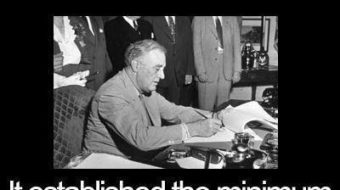 Today in labor history: Fair Labor Standards Act signed by Roosevelt