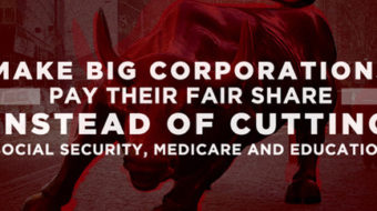 Jan. 30 day of action: “We need Jobs Not Cuts”