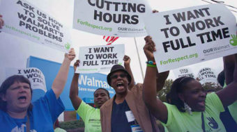 Workers and lawmakers team up to force fair scheduling at Walmart