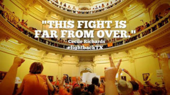 Republicans win a round on Texas anti-abortion law