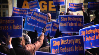 Federal employees’ union demands a real raise