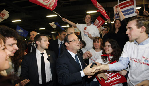 Left wins first round in French legislative vote