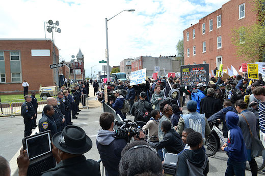 Freddie Gray, burning Baltimore and constitutional rights