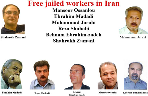 Campaign intensifies to free Iranian trade unionists