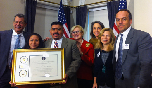 Immokalee workers receive presidential medal