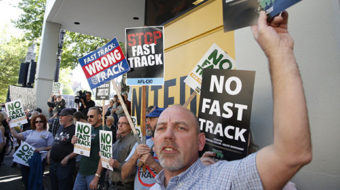 Labor-led coalition deals blow to trade deal