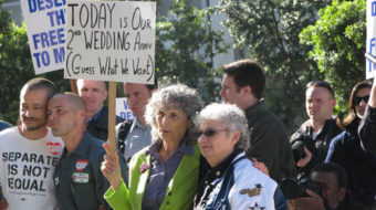 U.S. Supreme Court hears Calif. marriage equality case