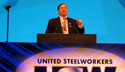 Steelworkers “stand up, fight back” (with video)