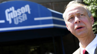 Guitar company used illegal rainforest wood