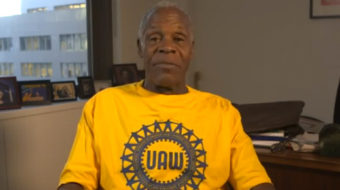 Danny Glover speaks out for Nissan workers in Mississippi