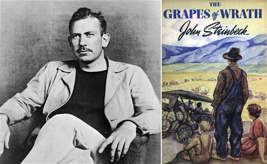 مشخصات قیمت و خرید کتاب زبان انگلیسی و بدون سانسور کتاب انگورهای خشم کتاب The Grapes of Wrath اثر  John Steinbeck جان اشتاین بک 