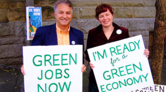 Steelworkers president talks up green jobs