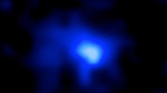 Astronomers discover galaxy far, far away, and it’s baby blue