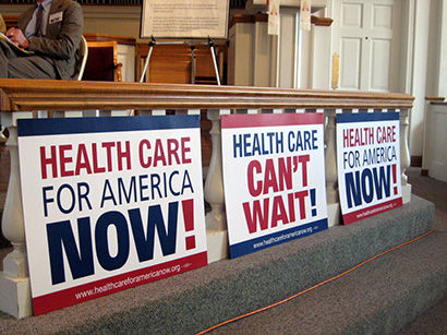 Action for health care grows