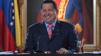 Venezuelan President Hugo Chavez wins third term
