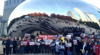 Health care activists demand improved Medicare for all (with video)