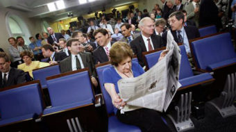 Helen Thomas comes to my rescue