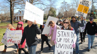 U. Virginia students on solidarity hunger strike