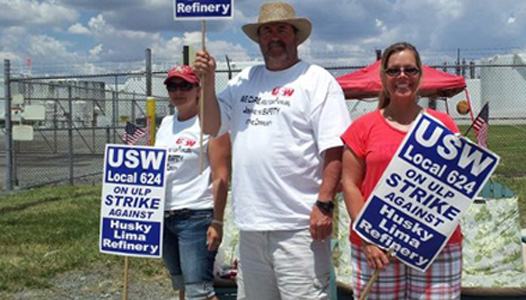 Ohio refinery strikers: “We’re fighting for families”