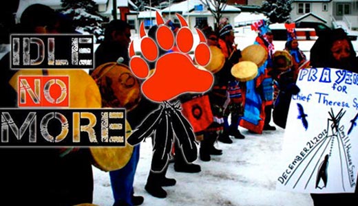 Idle No More: Native movement sweeps Canada and U.S.