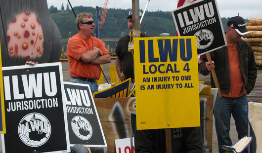 West Coast dock workers battling push to gut ILWU