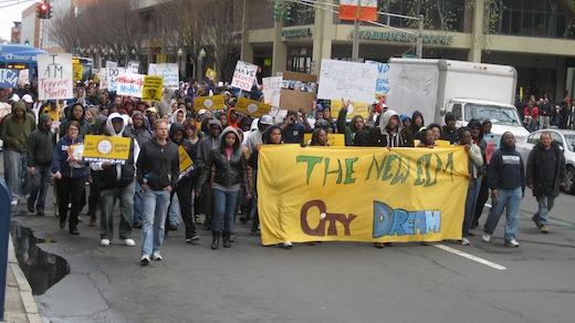 “Hoodies Up” march for Trayvon Martin