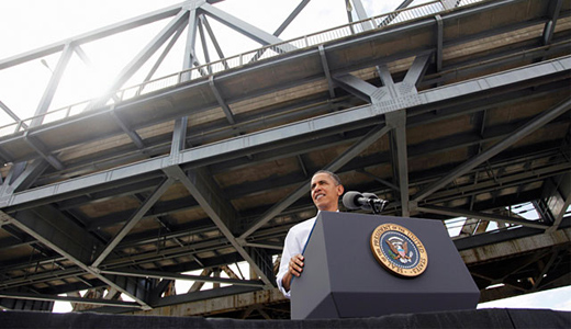 Obama urges Congress to act on job-creating infrastructure bill
