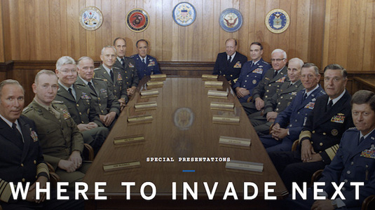 Michael Moore’s latest: “Where to Invade Next”
