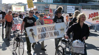 Thousands demanding jobs jam Oakland streets