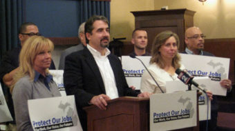 Michigan working families: Protect collective bargaining
