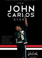 Left on the bookshelf: “The John Carlos Story”