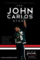 Left on the bookshelf: “The John Carlos Story”