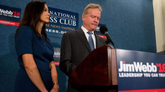 Webb quits Democratic presidential race, mulls independent run